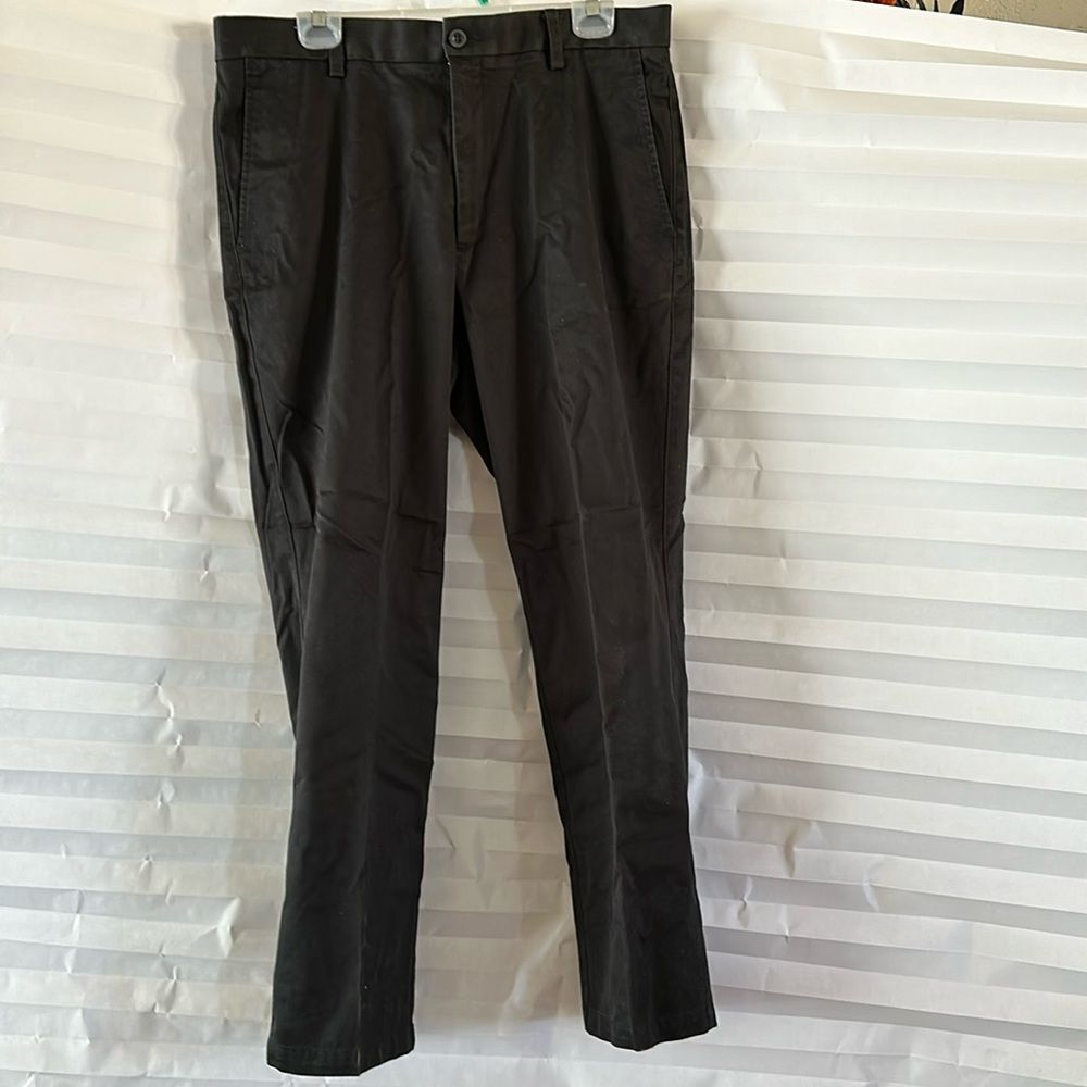 Dockers D2 36x30 Black Casual Dress Pants Trousers Work Wear